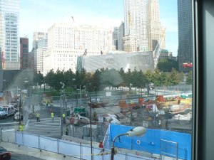 Vistas de la Zona Cero desde el World Trade Center Building